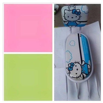 货架自行车后座架 14寸公主车登山车通用后尾架带儿童卡通后靠背