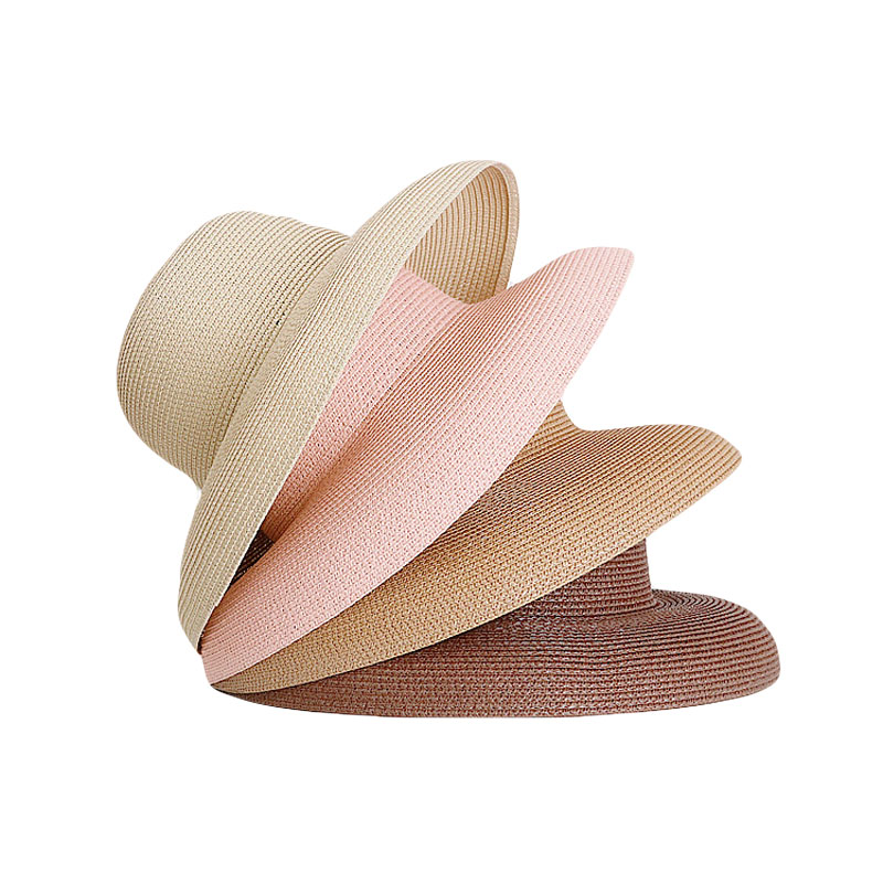 MAXSITI U  Summer Hepburn Style Vintage Design Straw Hat Wom