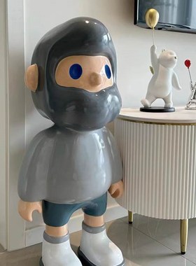 网红bob存钱罐卡通客厅落地大摆件高端玄关摆放现代简约装饰送礼