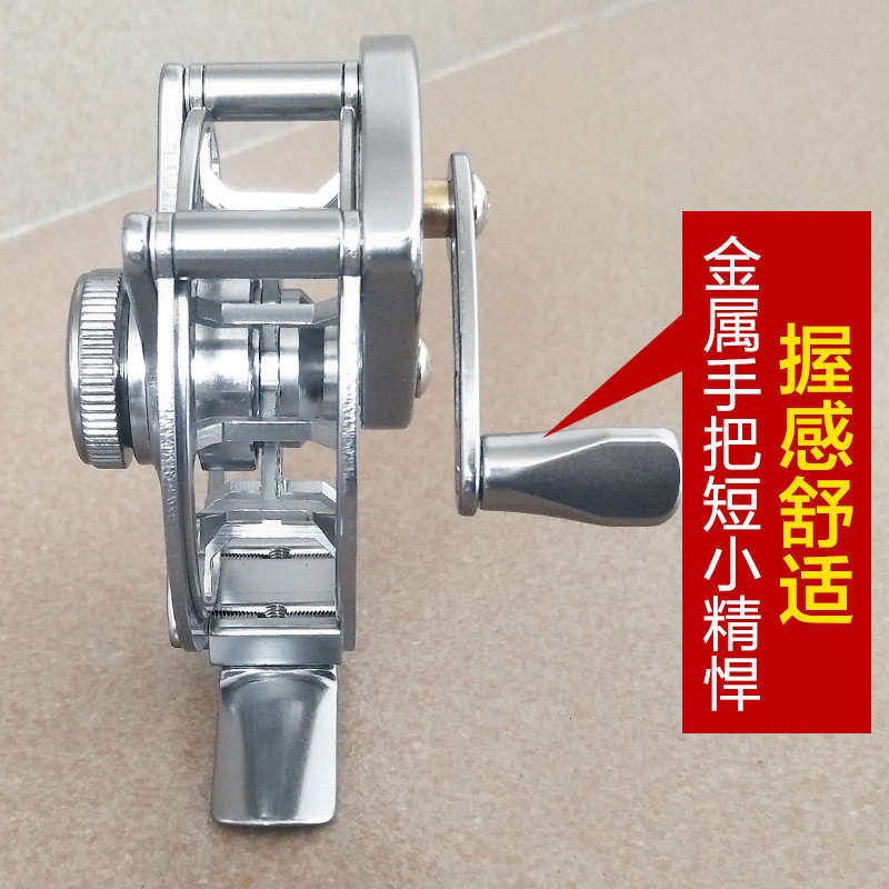 谷麦逗钓鱼线轮全金属前打轮倍速轮超轻带泄力手拨轮速比轮渔轮