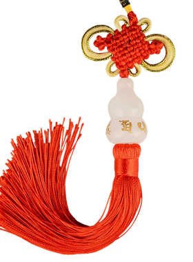 顺康雍乾嘉铜钱挂件白玉方解石葫芦八卦貔貅葫芦六帝钱门对门挂