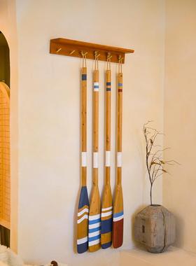 Ybox外国盒子实木现代风格家居装饰/覆古海洋风格桨装饰品设计感