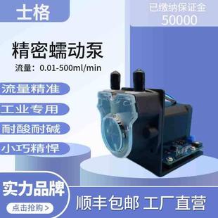 微型小型调速步进电机自吸蠕动泵计量泵齿轮泵数码 印花泵加墨泵
