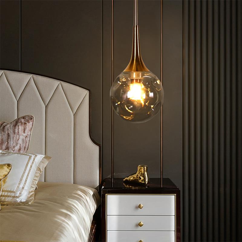 床头吊灯卧室单头创意墙壁灯床头柜北欧简约轻奢高级感ins新款