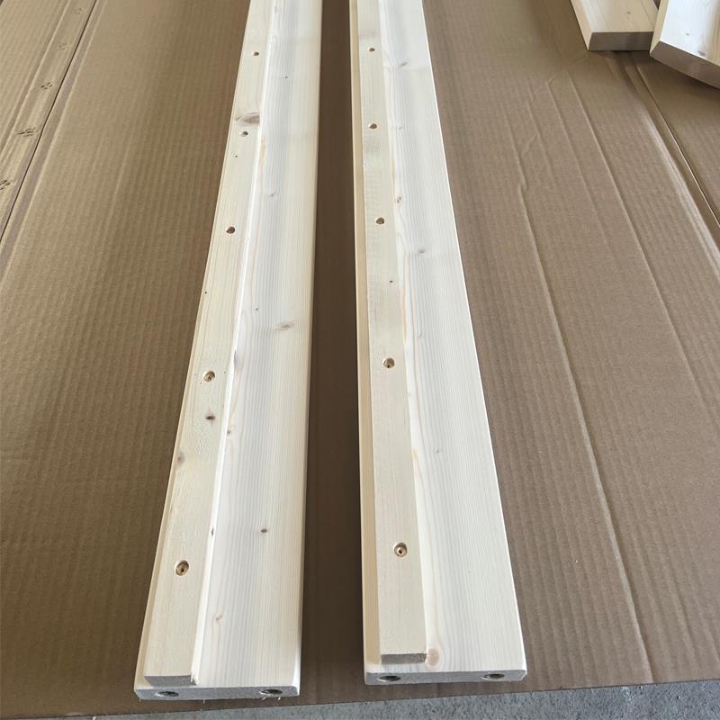 实木床配件横梁支撑龙骨床架上下床围栏梯子踏板书架床板床边定制