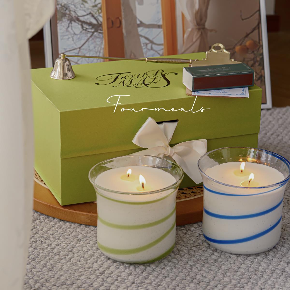 《海街日记》森系多巴胺高级感香薰礼盒送礼闺蜜套装生日礼物女生