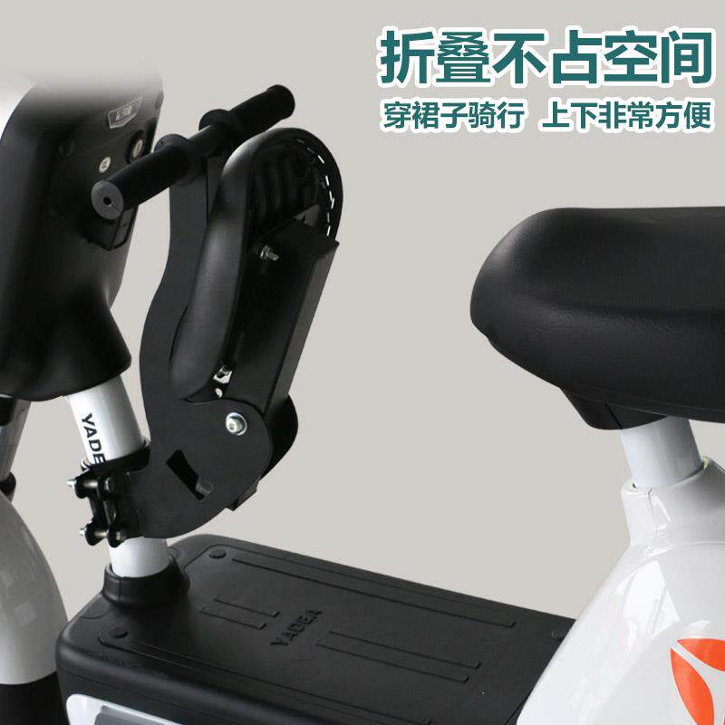 电动车儿童前置座椅可折叠宝宝安全前座电动车坐椅子1-8岁通用