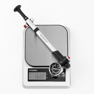 精选Enlee自行车便携高压前叉打气筒山地避震后胆充泄充气美嘴打