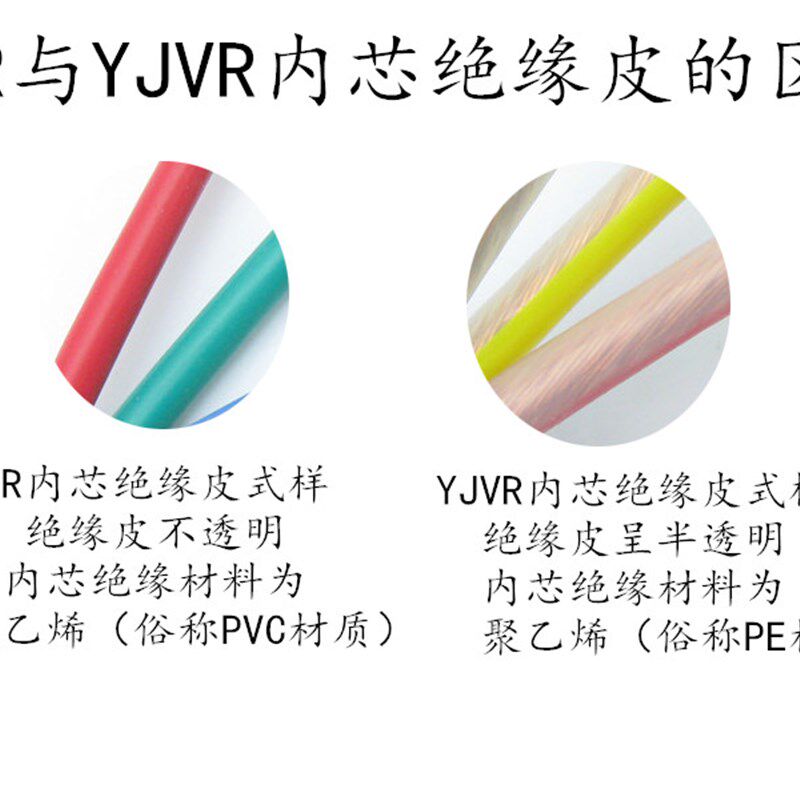 起帆电线YJVR/VVR3x10平方铜芯软电缆全铜国标进户电缆三芯电源线
