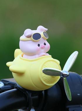 电动车装饰小配件可公BB2292行车自挂件风车配路饰电瓶机车摆爱件