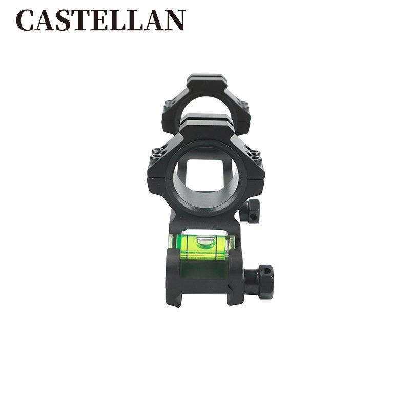 25.4/30mm水平仪支架瞄支架铝合金瞄支架连体支架手电筒支架