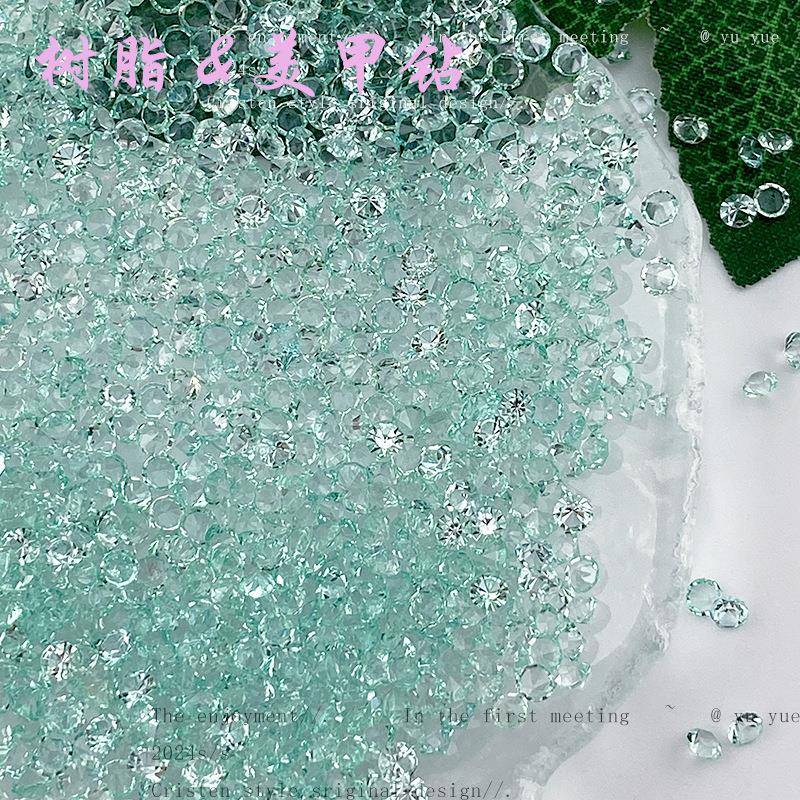 跨境热销迷你树脂钻美甲飾品手工美甲装饰品新款美甲饰品小钻