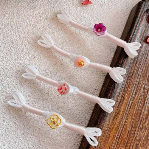 春意慢慢花朵盘扣纽扣装饰扣童装服装扣旗袍汉服国风古风扣子