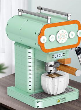 哲列高MN小颗粒益智具0玩1008-0103木6咖啡机面包机758积系批