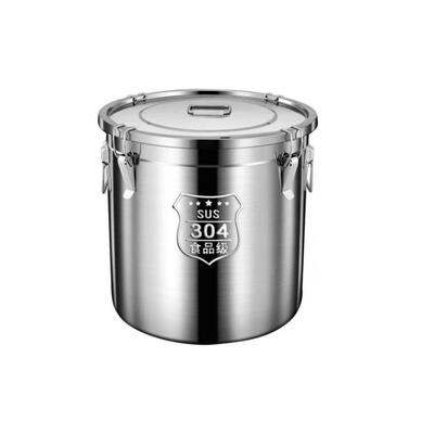 ETG04不锈桶密封桶蛀防潮米桶储物防桶幼儿堂园学校食钢汤桶油罐
