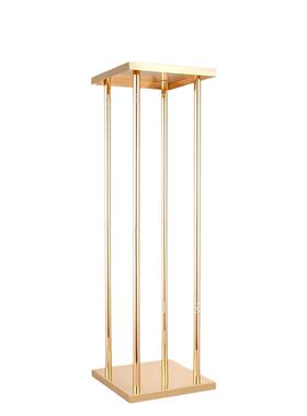 2电02CPS5婚庆金色艺铁具方框花架装饰镀婚庆道几何路引摆放节庆