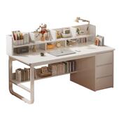 书房脑桌现代简小户型电书架一体抽56904屉学习桌学带生写字桌约