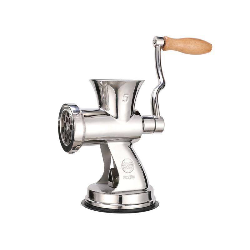 麦苗304不锈钢手动绞肉机家用手摇碎肉机料理机绞馅机灌香肠机器