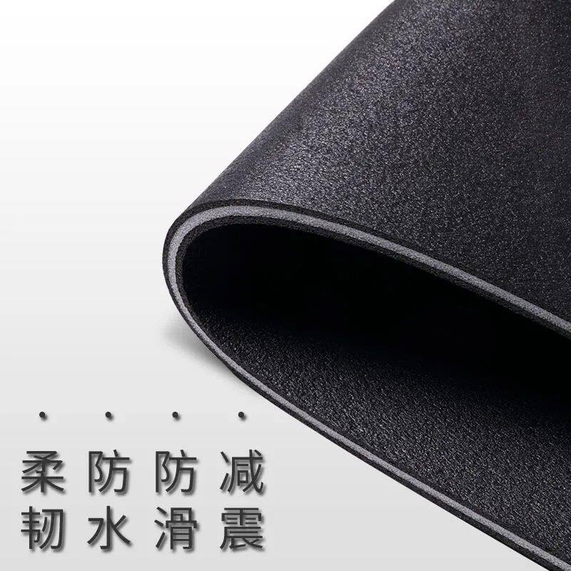 健身房橡胶防潮地垫板隔音减震室内家用运动地胶垫跑步机橡胶地垫