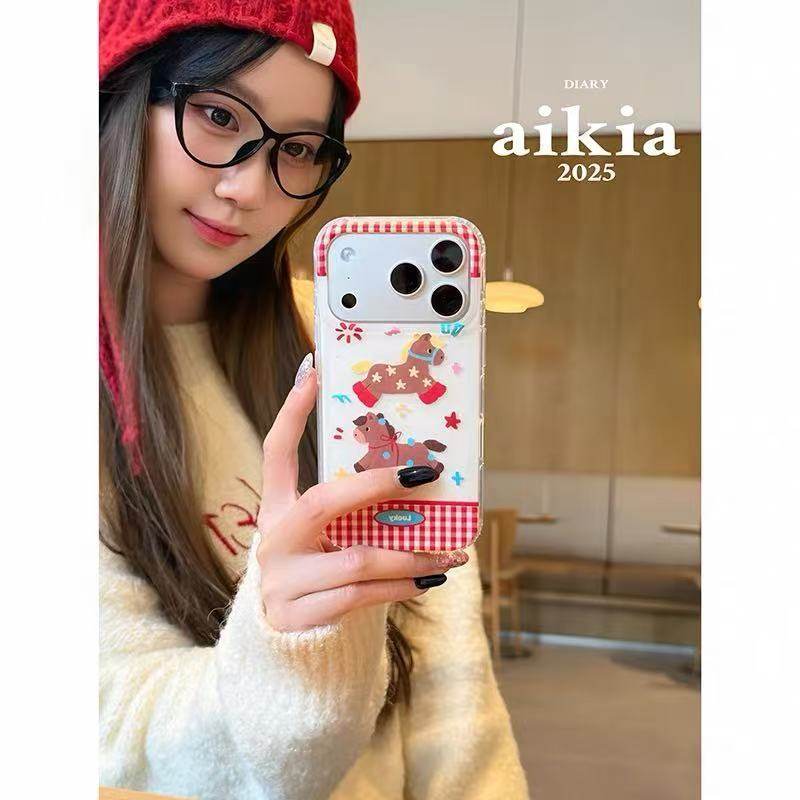 格纹小马适用苹果17/16/15/14/13ProMax手机壳12/11新款XS/8PLUS,个性定制/设计服务/DIY,手机壳/保护套定制,淘宝优惠券,粉丝福利购,淘宝优惠卷