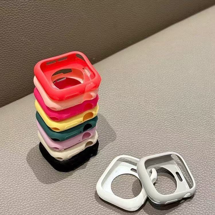 新款s10华强北s9硅胶保护套s9/8/7/6/5半包表壳ultra运动软保护壳