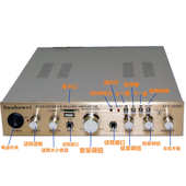 220V环牛加4管300W大功率功放机专业家用音响低音功放机卡拉OK机