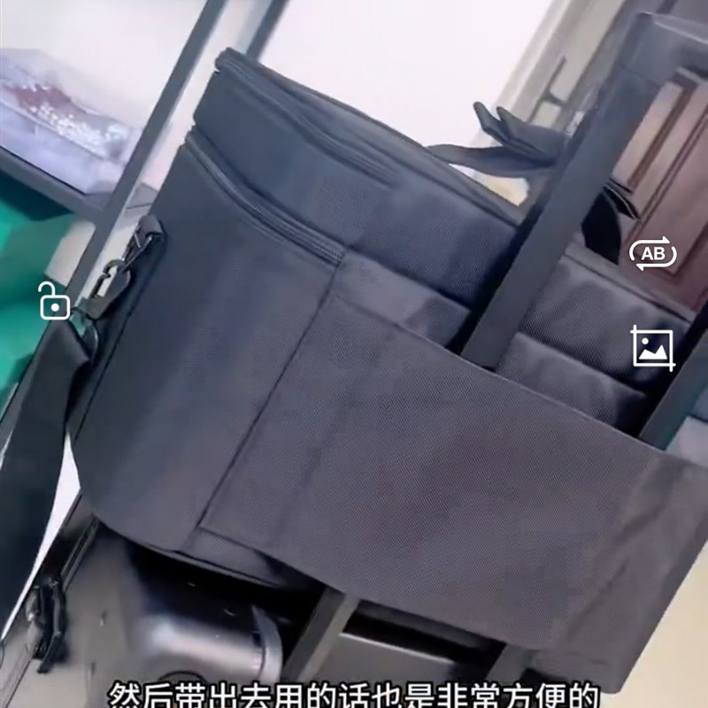小红书推荐新娘跟妆饰品包专业化妆F师婚礼卷发棒收纳包大号大容