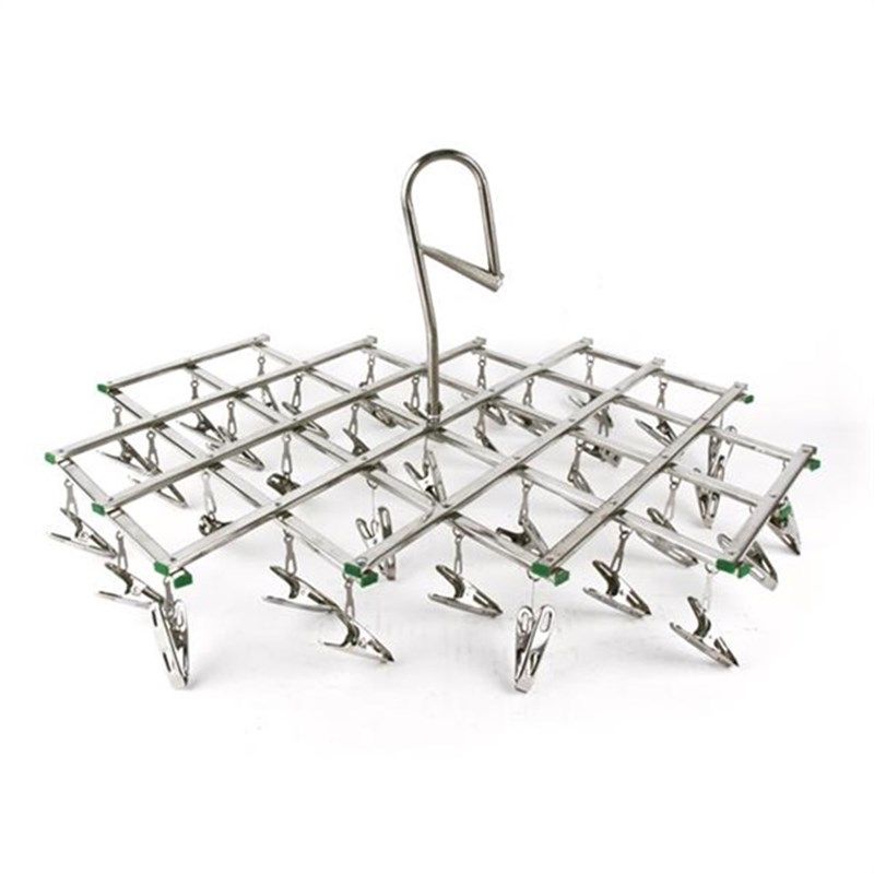 晒衣夹不锈钢多夹子可伸缩折叠晾衣架夹晒尿布袜子夹W晾毛巾架防,收纳整理,金属衣架,淘宝优惠券,粉丝福利购,淘宝优惠卷