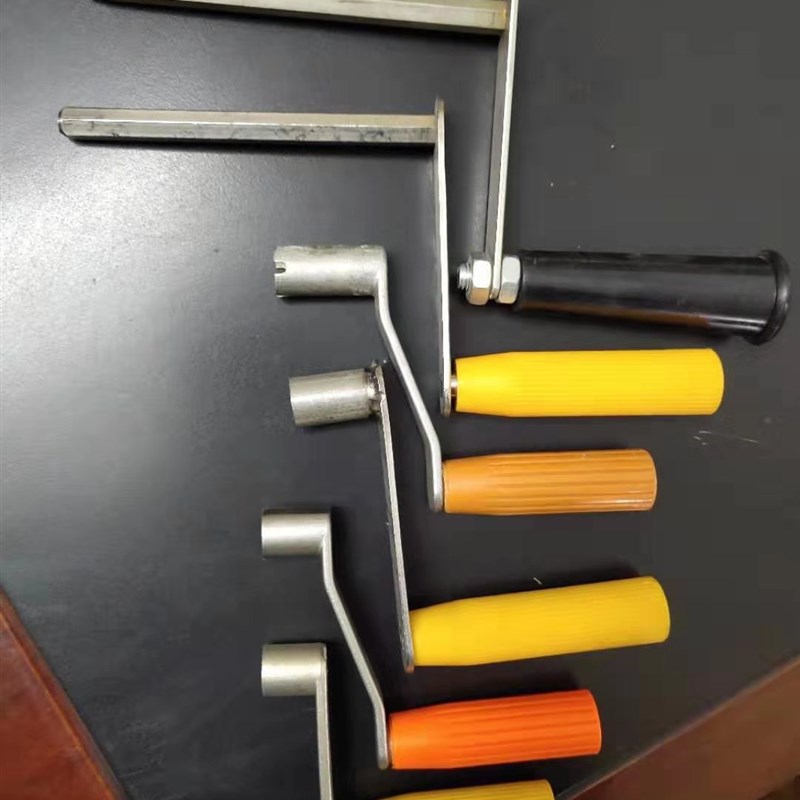 户外旗杆摇把手摇升降器t内置手柄装置手动升旗配件升旗摇杆手柄