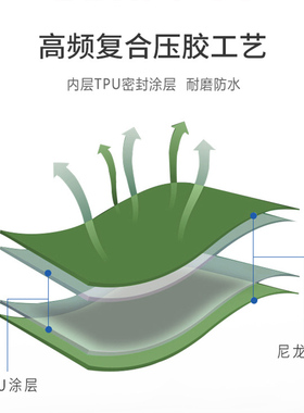 户外充气垫帐篷睡垫露营双面加厚TPUH床垫自动单人便携野外防潮垫