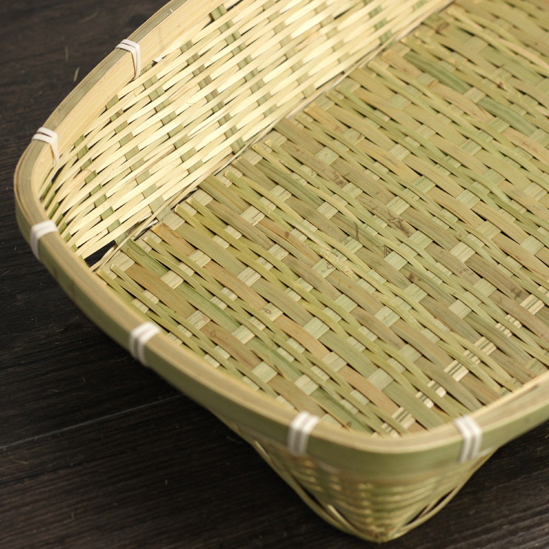 竹编篮长方形果盘纯手工精编竹筐餐厅托L盘收纳茶盘菜篮家用名宿,收纳整理,其他收纳篮,淘宝优惠券,粉丝福利购,淘宝优惠卷