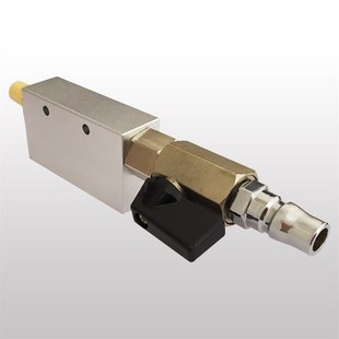 方形铝材a质真空发生器气动抽接油机量杯真空泵2/4分消声音器配件