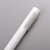 全铜圆形柱e形手持花洒喷头家用淋浴莲蓬头防断增压黑色白色喷头