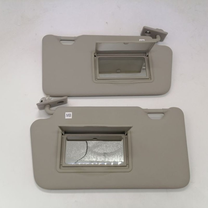 适配11-17新阳光 玛驰遮阳板化妆汽车档阳板带镜灰W主副驾驶灰色