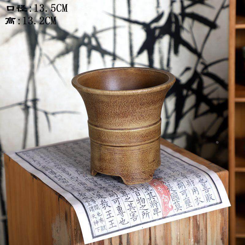 宜兴紫砂复古老段泥铁画轩腰线敞口兰花盆 室内桌面 阳台蕙兰春兰,机械设备,矿山专用设备,淘宝优惠券,粉丝福利购,淘宝优惠卷