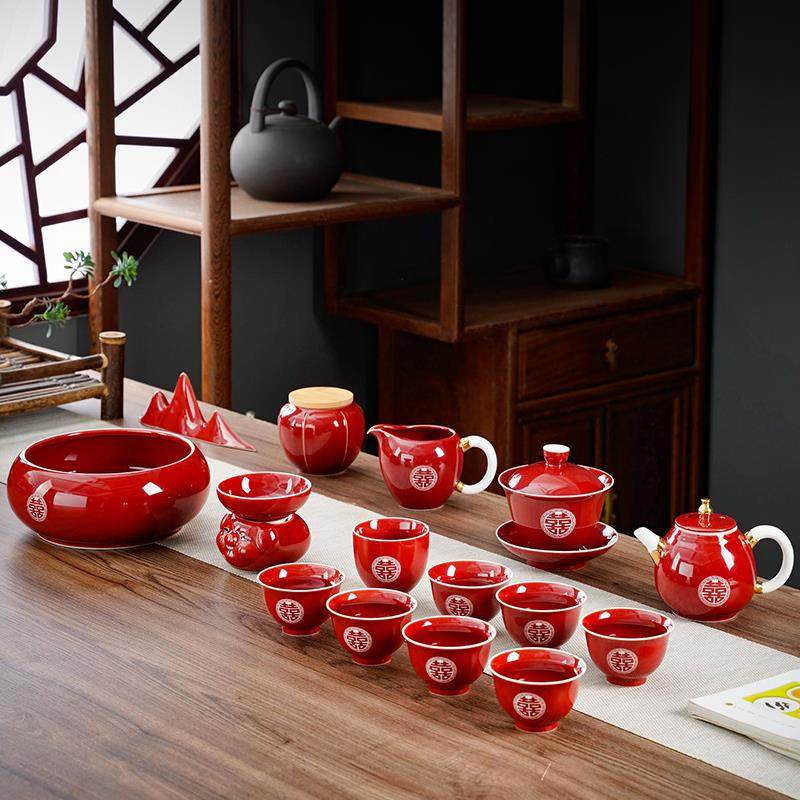 结婚敬茶杯套装喜碗敬酒改口喜杯婚庆红碗筷婚礼陪嫁茶具用品大全,搬运/仓储/物流设备,其他起重搬运设备,淘宝优惠券,粉丝福利购,淘宝优惠卷