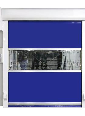 不锈钢货淋室定制货淋通道pvc快速卷闸门无尘车间自动升降风淋门