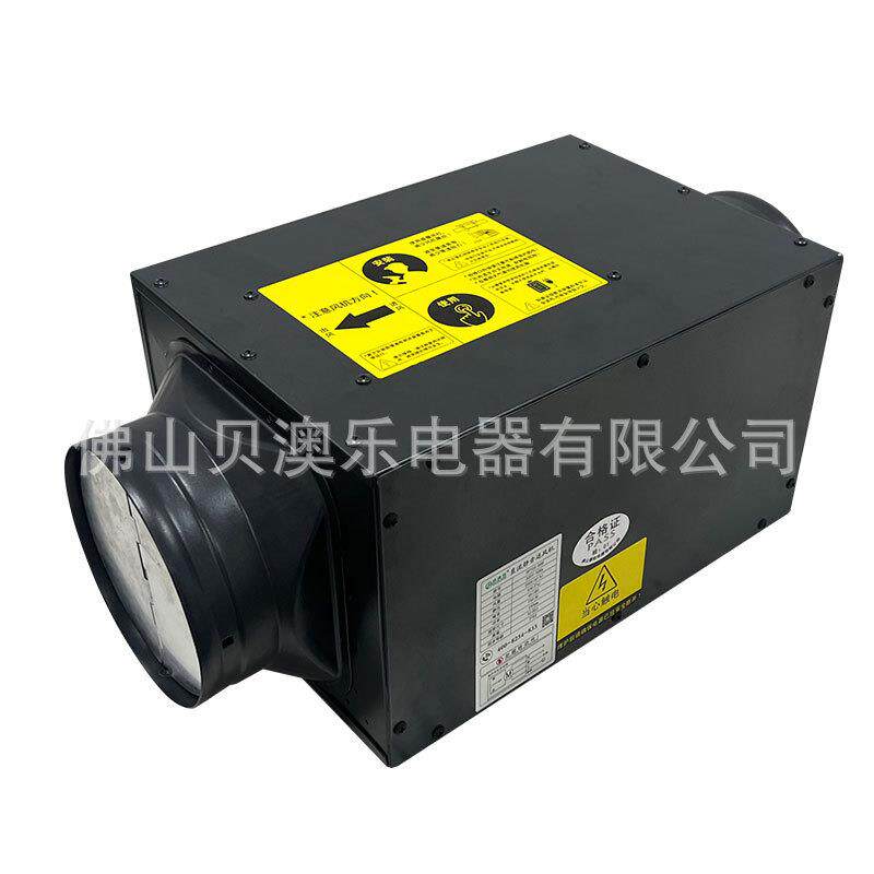 新风系统单向流静音风机家用净化过滤新风机排风换气管道静音风机