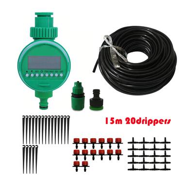 外贸爆款自动浇花器滴灌套装阳台花盆浇水智能浇花滴水器