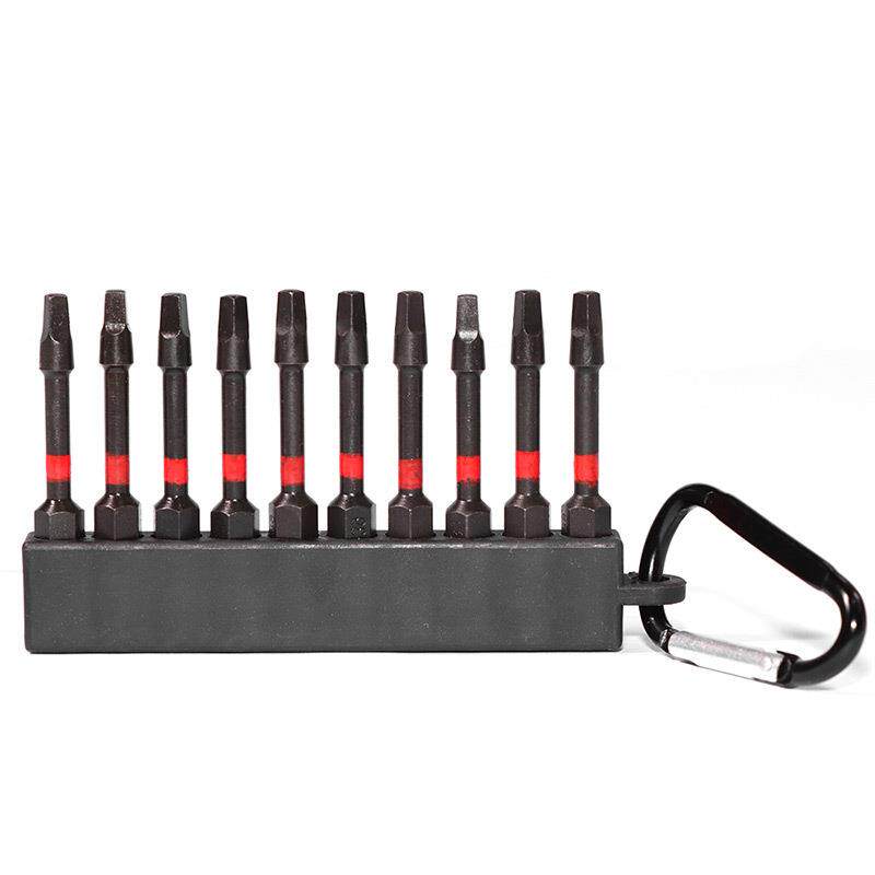 50mm四方头便携批头套装批头组套多功能家用工业短起子螺丝刀头