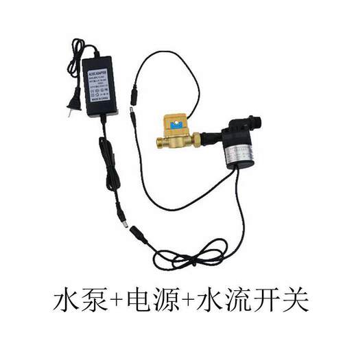 厂家直销24V12V电动家用增压水泵耐高温免打孔太阳能水流增压泵