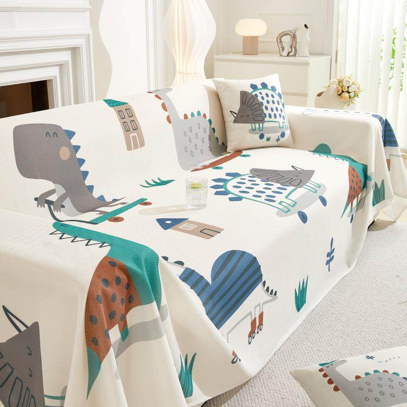 夏季防滑沙发套罩冰丝沙发坐垫简约风沙发经,居家布艺,沙发套,淘宝优惠券,粉丝福利购,淘宝优惠卷