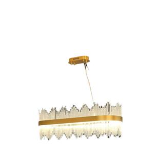 高级感舒适后现代客厅办公轻奢水晶北欧简约餐厅主卧室玻璃吊灯