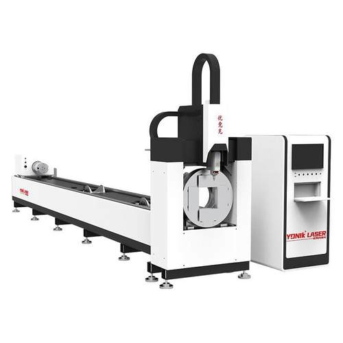 激光切管机标准两卡圆管方管前卡越位免画图不锈钢金属切割机