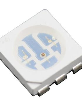 防潮支架5050rgb灯珠5050七彩灯珠grbLED灯珠rgy灯珠v6v雾状透明