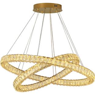 意大利水晶吊灯无极变光客厅灯大厅主灯现代简约吊线灯chandelier