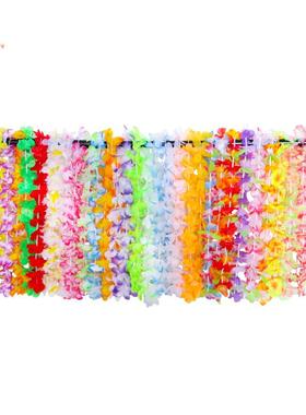 夏威夷36PCS花环组合套装万圣节装饰家庭聚会背景装饰品