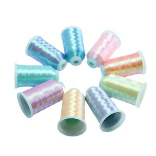 鑫宇厂家超细75D炫彩全包精品金银线绣花线十字绣