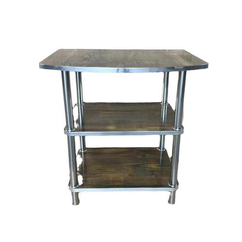 多层落地置物架简易多功能三层收纳架出租屋用小型简约电视柜家用