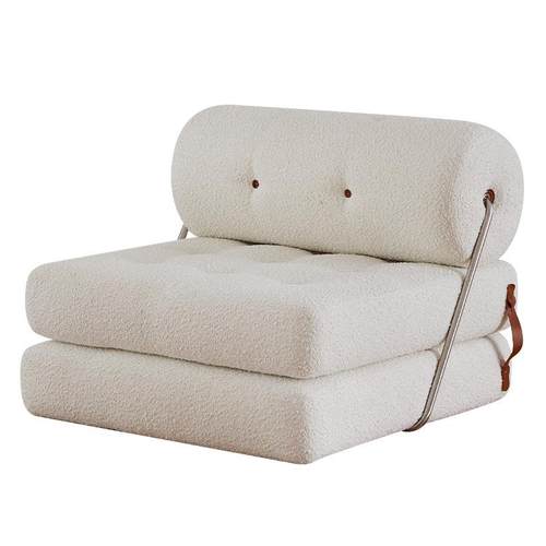 塔吉沙发布艺单人折叠沙发客厅模块懒人可躺沙发床两用模块沙发椅